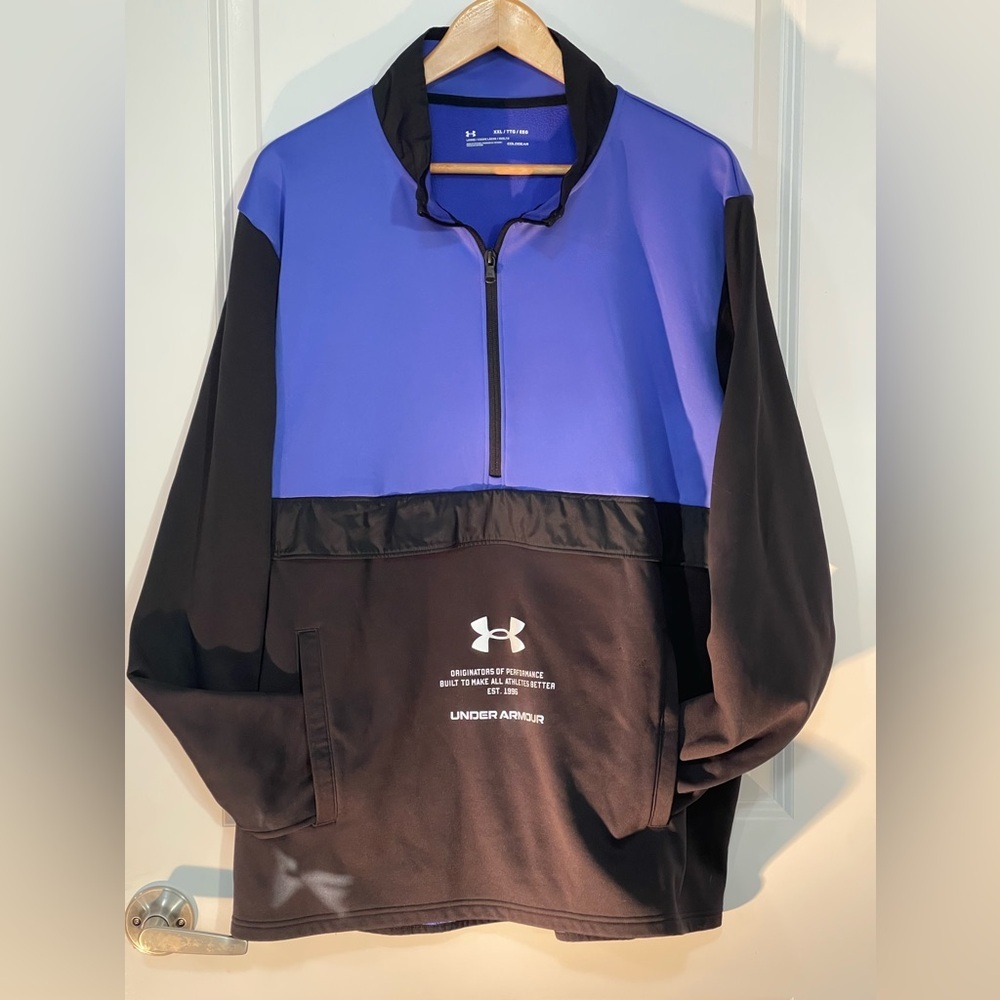 Under Armour Blue and Black Sweatshirt
